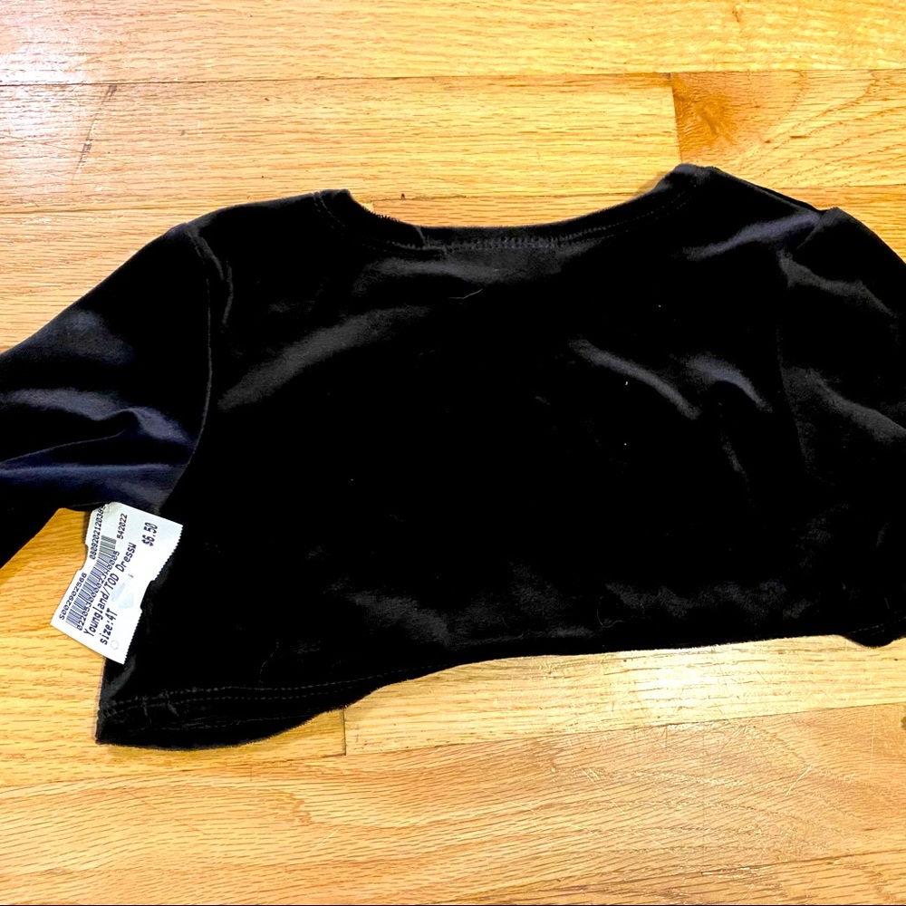 Youngland Toddler Velvet Shrug Cardigan size 4T